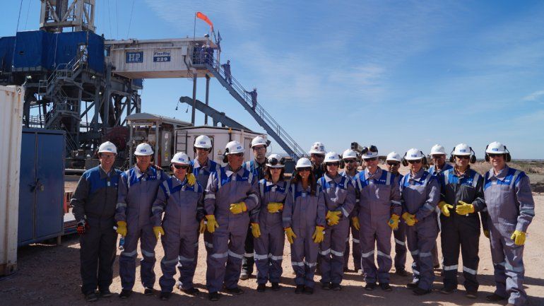 El nuevo directorio de YPF recorrió Loma Campana
