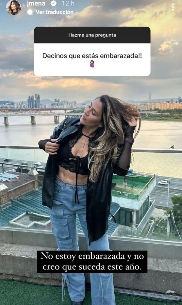 El posteo de Jimena Barón El posteo de Jimena Barón