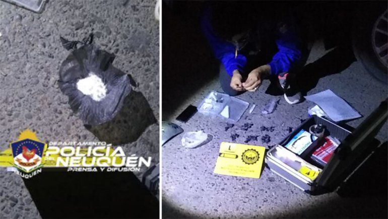 La Policía les secuestró armas, dosis de cocaína y marihuana.