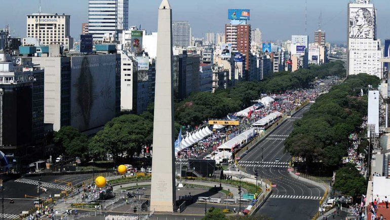 Callejero de Buenos Aires: La carrera que copó el Obelisco