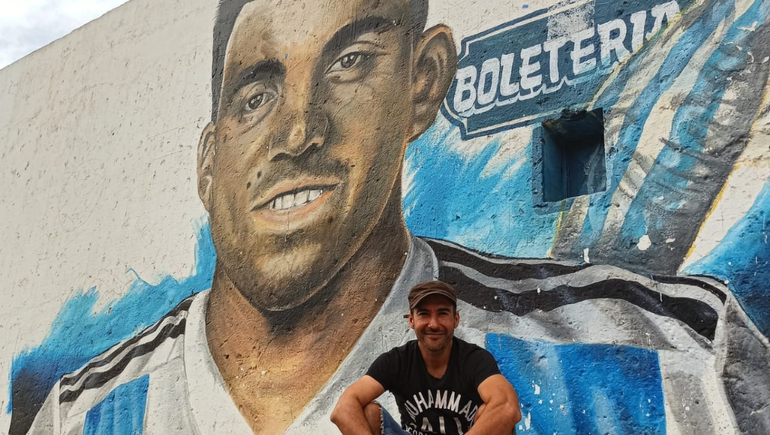 Un viaje por las primeras gambetas en Zapala de un campeón del mundo