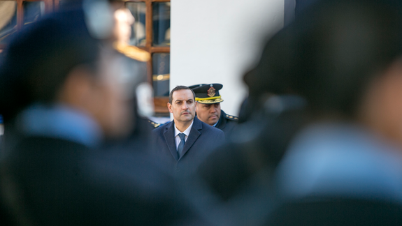 Ministro de Seguridad, Matías Nicolini.