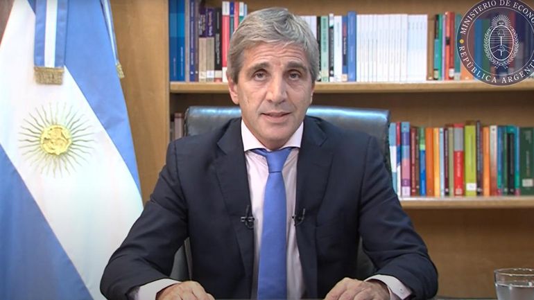 Luis Caputo, el ministro de Economía.