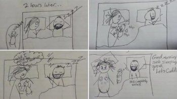 se harto, le explico con dibujos a su esposo el motivo y se hizo viral se harto, le explico con dibujos a su esposo el motivo y se hizo viral