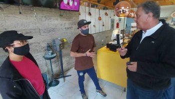 Eguía con jóvenes