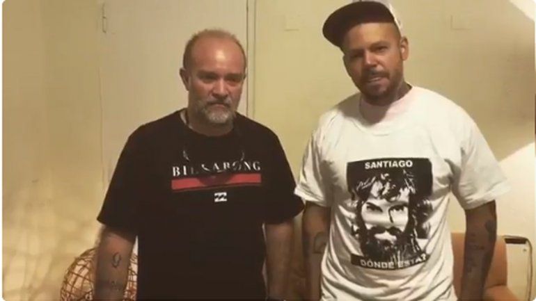 Residente de Calle 13 se sumó al pedido por Santiago