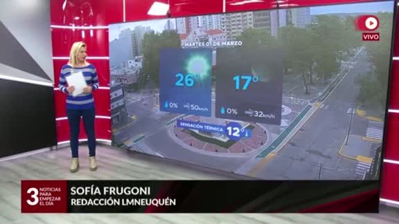 Martes soleado y ventoso en la ciudad