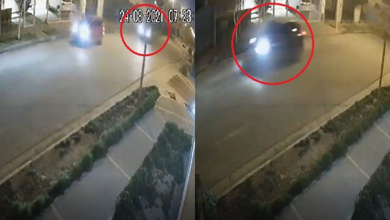 Le robaron la camioneta en El Manzanar y quedó todo grabado