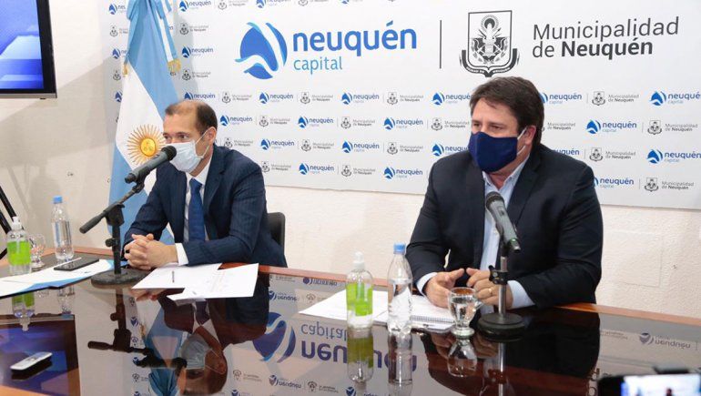 Gutiérrez y Gaido presentaron un plan de obras para Neuquén capital