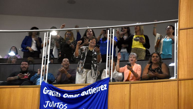 El aguante de Selección al discurso de Gutiérrez