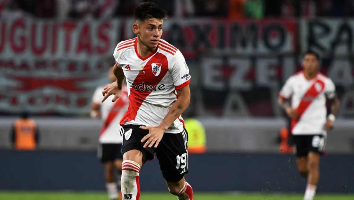 Se confirmó a donde jugará Claudio Echeverri cuando se vaya de River