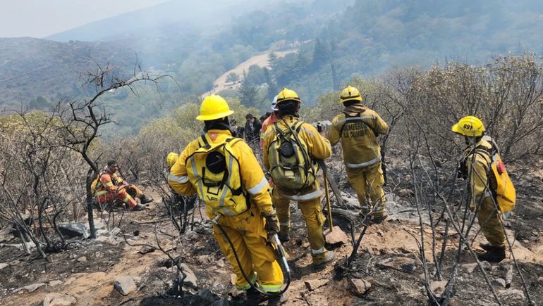 Córdoba: incendios forestales y cuatro sismos en menos de 48 horas