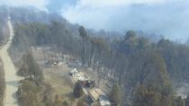 murio un vecino en los incendios de la zona de el bolson