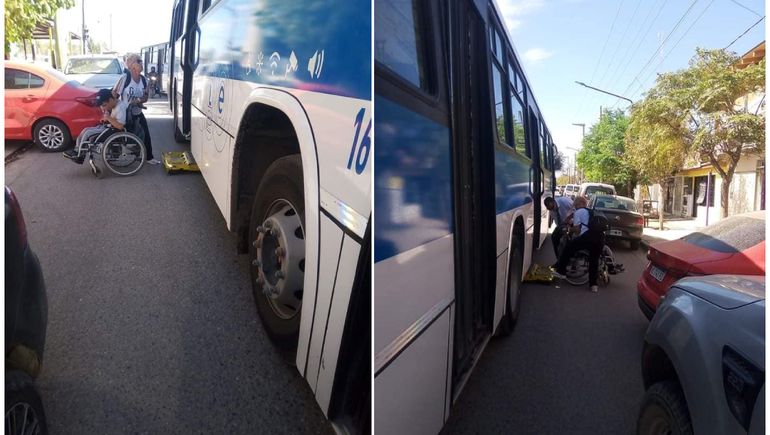 Choferes y pasajeros hacen malabares por los que estacionan en las paradas del COLE