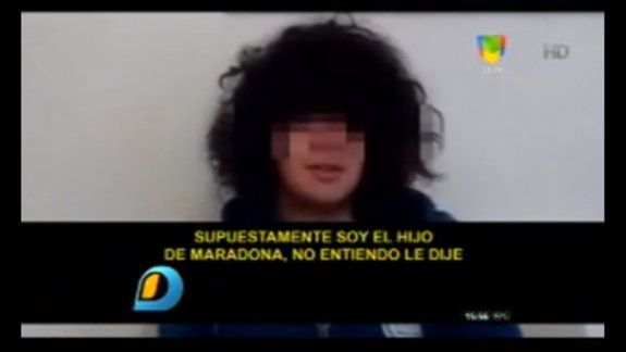 Santiago rompió el silencio: ¿es el hijo de Maradona?