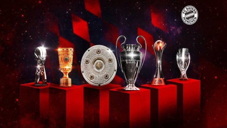 Segundo sextete histórico registrado, luego del conseguido por el Barcelona de Messi en el 2008-2009.