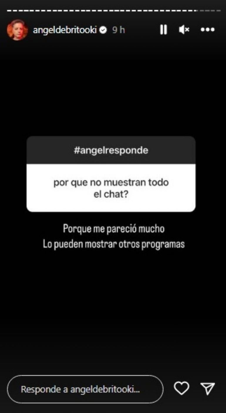 Desde su cuenta de Instagram el conductor explicó por qué no mostró todos los chats en su programa. &nbsp;