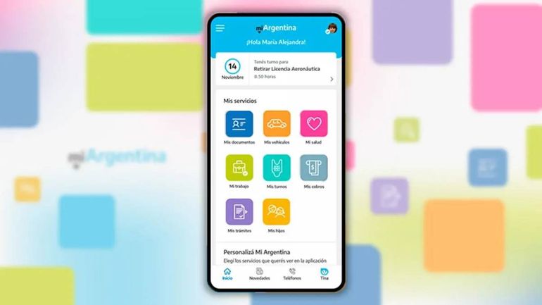 Mediante la App se puede acceder DNI digital, a la documentación vehicular, certificado de antecedentes penales, constancia de CUIL, certificados de vacunación, entre otros.  