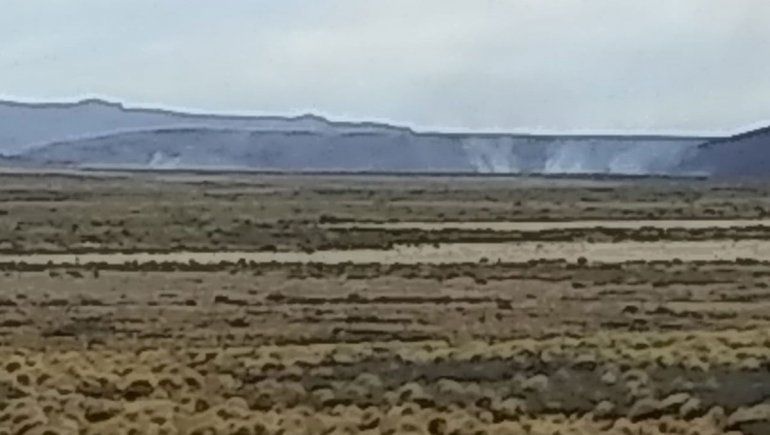 Contienen voraz incendio a 20 kilómetros de Las Lajas