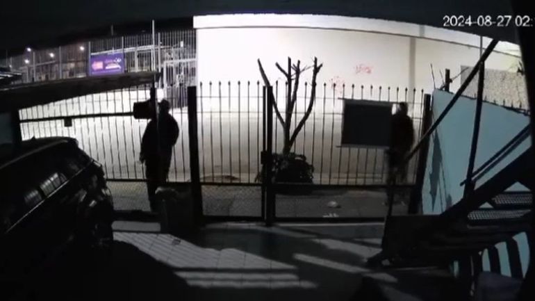 Video: delincuentes intentaron robar en una casa del oeste neuquino