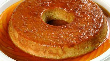 receta facil y clasica: budin de pan