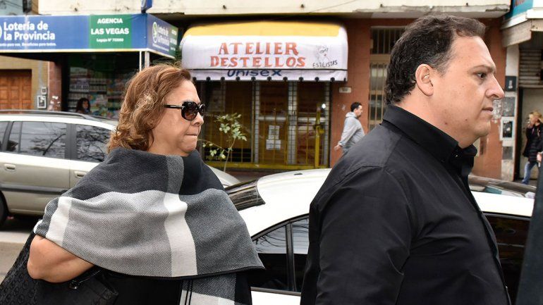 María Santos Caballero y Sebastián Marroquín