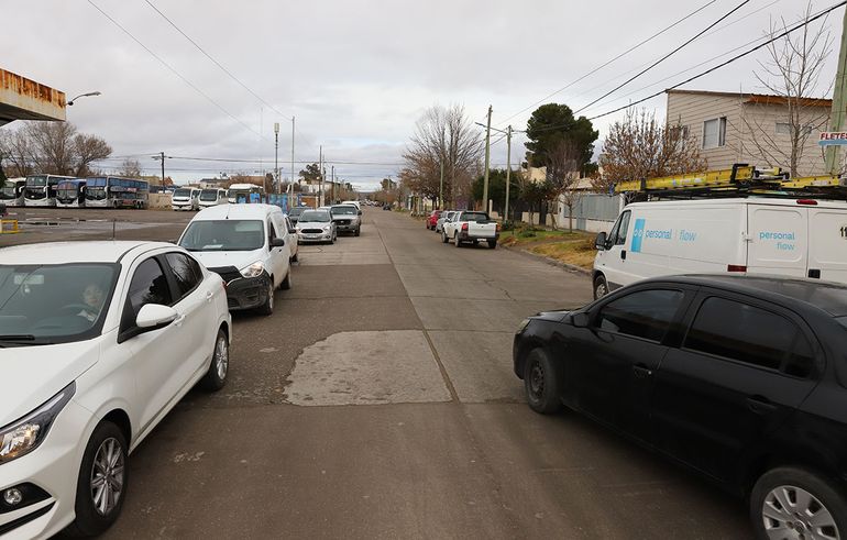 Cambio de sentido en la calle Tronador de Neuquén