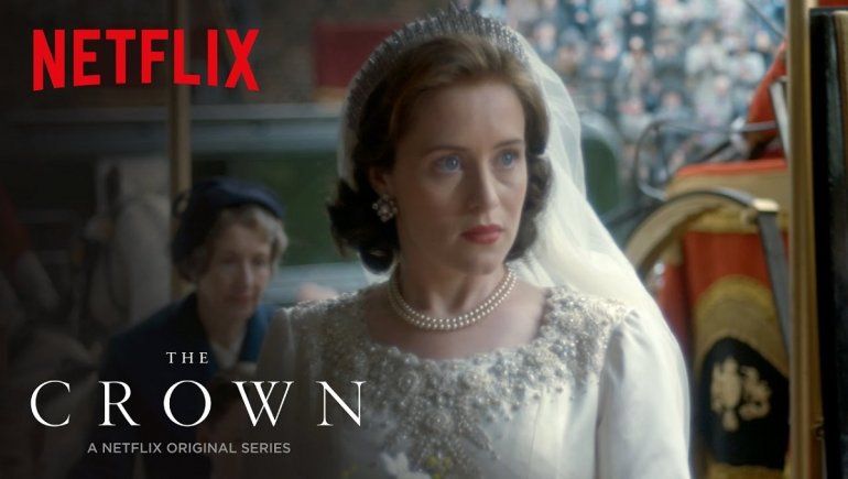 The Crown, la popular serie de Netflix.