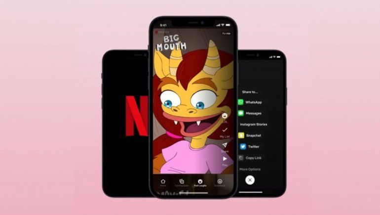 Risa fácil, la nueva función de Netflix estilo TikTok