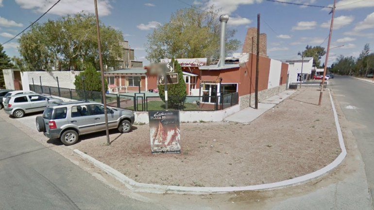 Restaurante La Bohemia de Plaza Huincul.