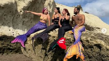 El sireno más austral busca llevar un mensaje a la sociedad. El sireno más austral busca llevar un mensaje a la sociedad.