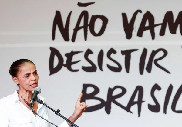 Brasil: la candidata verde,  a favor de la unión civil gay