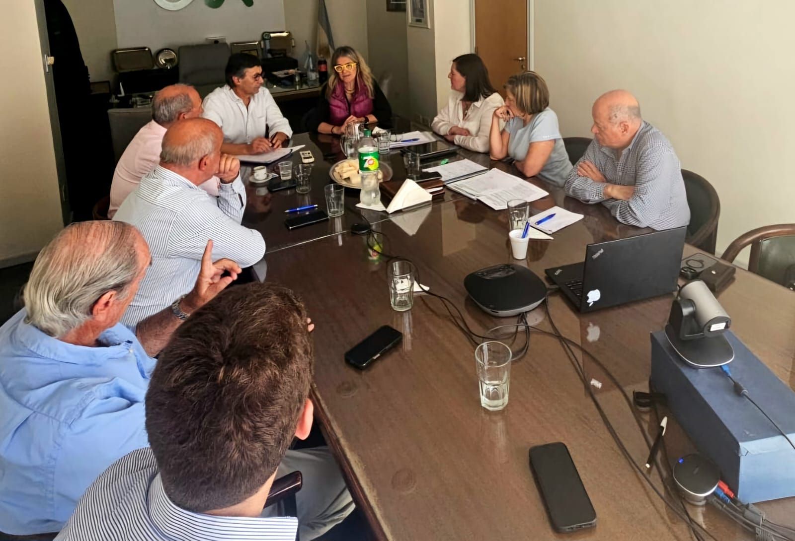 La reunión en la que los representantes de la Patagonia se fueron con mucha bronca.