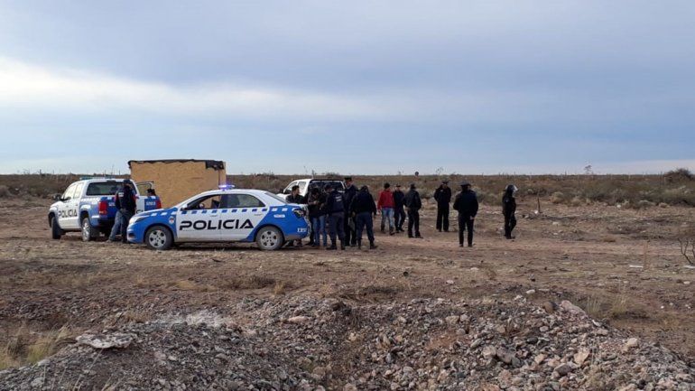 Tensión en intento de toma en la meseta: cuatro detenidos