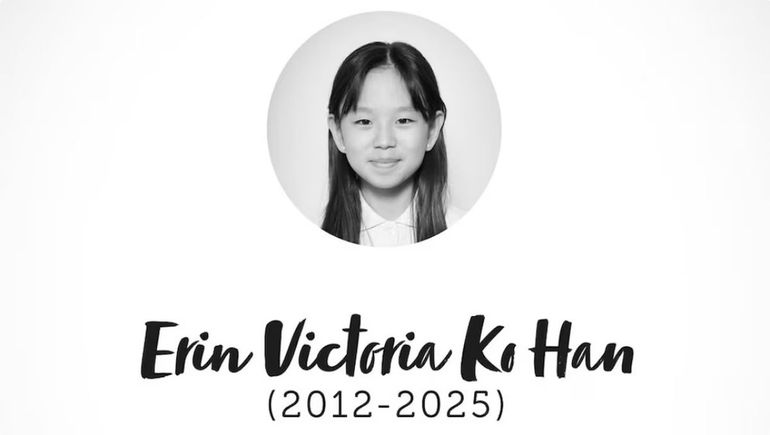 Erin Ko, otra de las nenas víctima del trágico accidente Erin Ko, otra de las nenas víctima del trágico accidente
