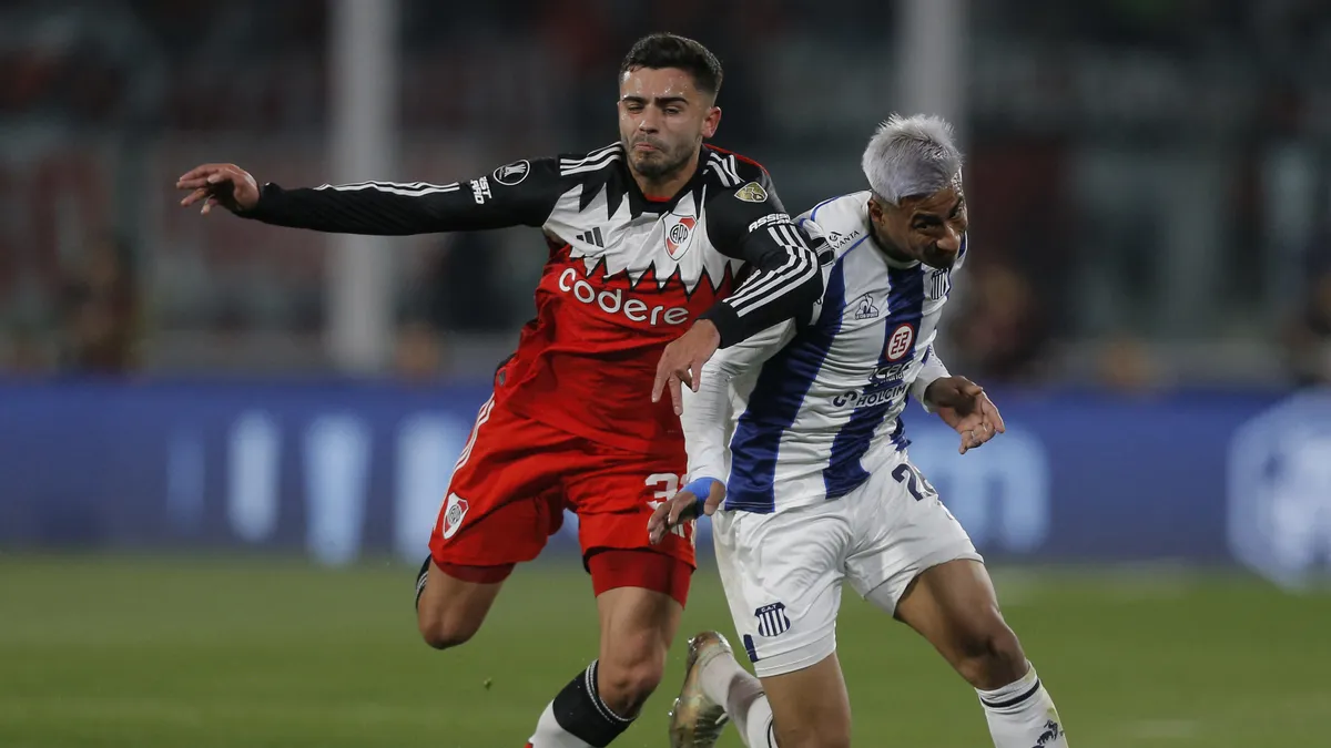 River se impuso en el partido de ida.