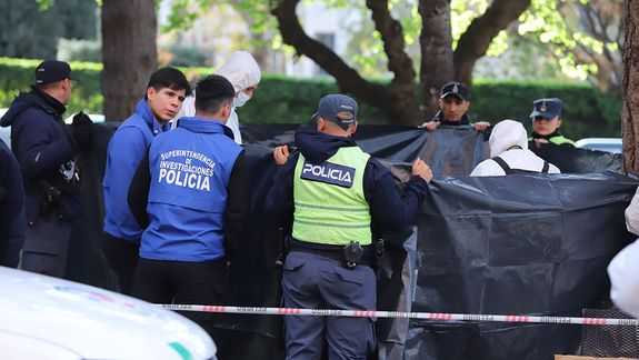 Un hombre fallecido en la Avenida Argentina de Neuquén.