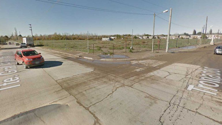 Encontraron un bebé abandonado en la calle Tronador