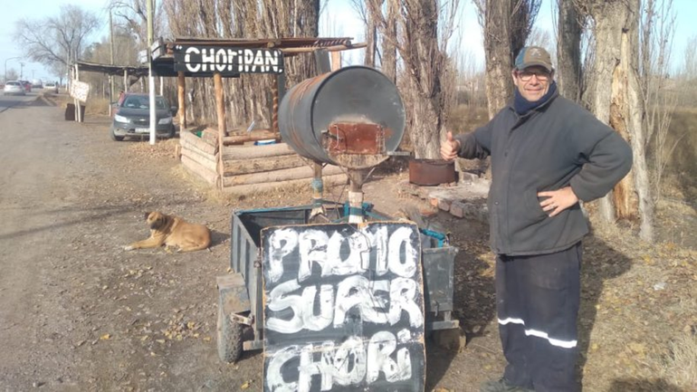 Los choris al paso, un clásico de la ruta chica