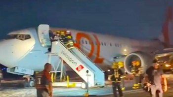 El avión de la línea aérea Gol que protagonizó el accidente en Río de Janeiro El avión de la línea aérea Gol que protagonizó el accidente en Río de Janeiro