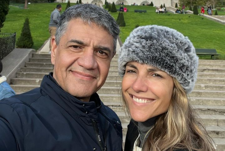 Jorge Macri y María Belén Ludueña 