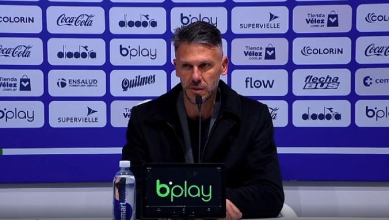 Demichelis expresó su bronca en conferencia de prensa tras perder.