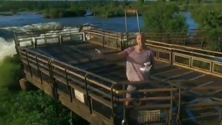 Ginóbili invita a los fans de los Spurs a conocer las Cataratas