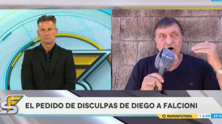 Falcioni aceptó las disculpas de Diego Díaz: Todos tenemos derecho a equivocarnos