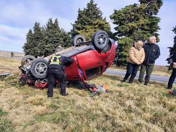 Murió una mujer de Caleta Olivia en un choque en La Pampa.