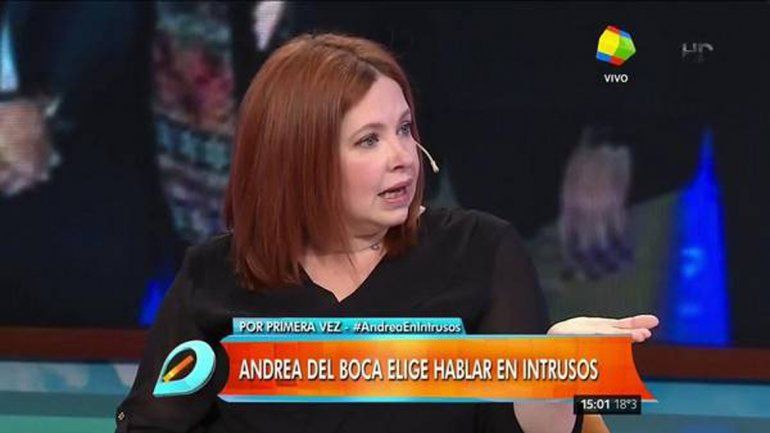 Andrea del Boca: Me dicen chorra, hija de puta, ladrona...