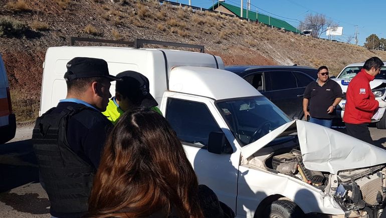 Dos triple choques en pocos metros en la Ruta 7