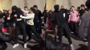 vecinos hartos: madrugada de violencia, menores alcoholizados y destrozos en la calle