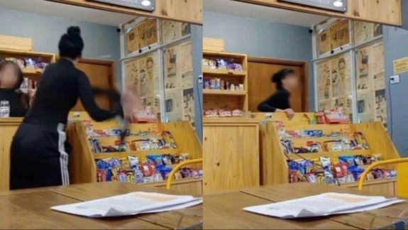 Se grabó destrozando el buffet universitario en el que trabajaba y realizó una grave denuncia