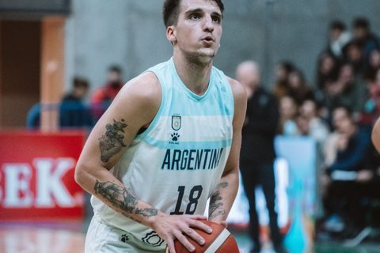 Agustín Pérez Tapia será parte de la selección argentina de básquet en los Panamericanos. 